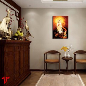 Tranh phật giáo quan thế âm bồ tát
